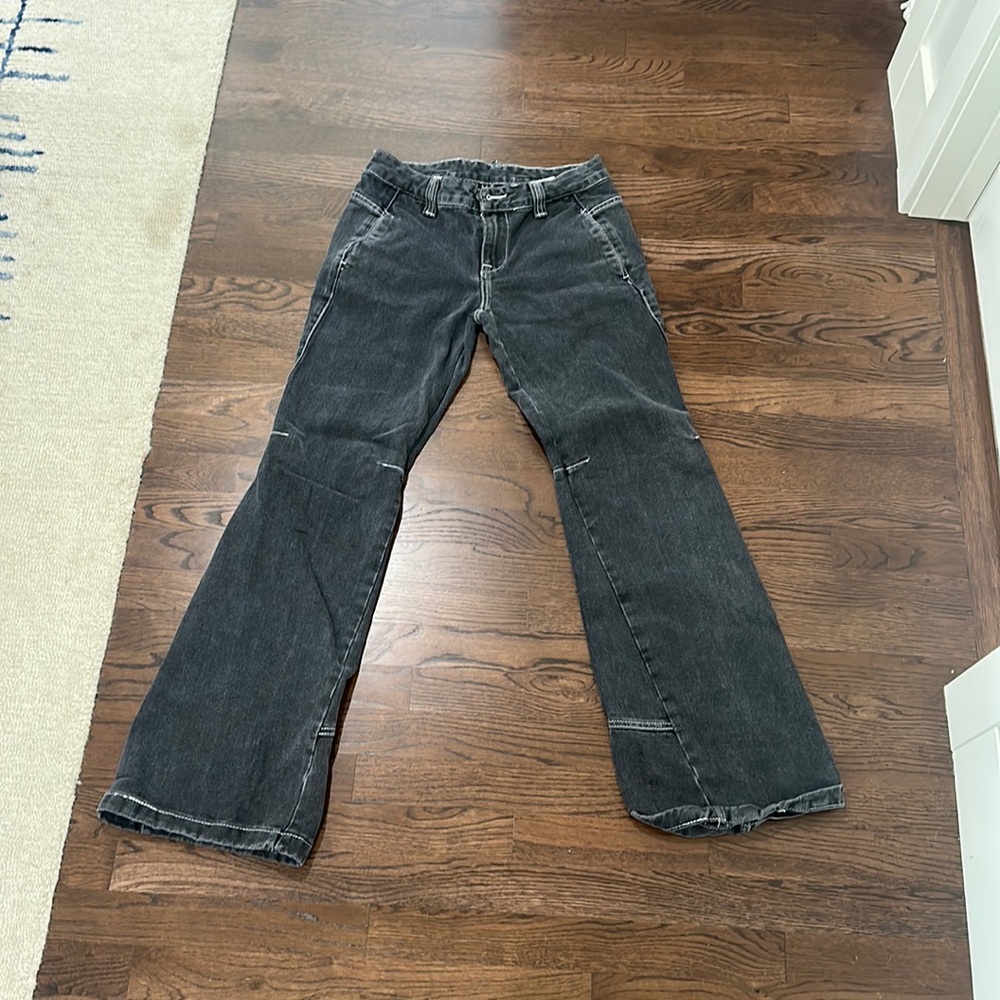 Brandy Melville black low rise jeans